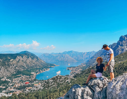 montenegro aussicht serpentinenstrasse