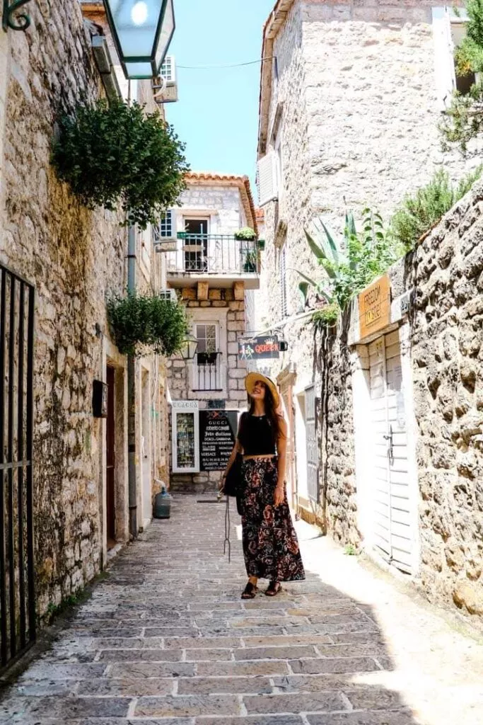 Montenegro Budva Altstadt