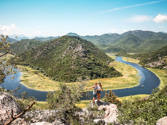 montenegro schleife skadar see