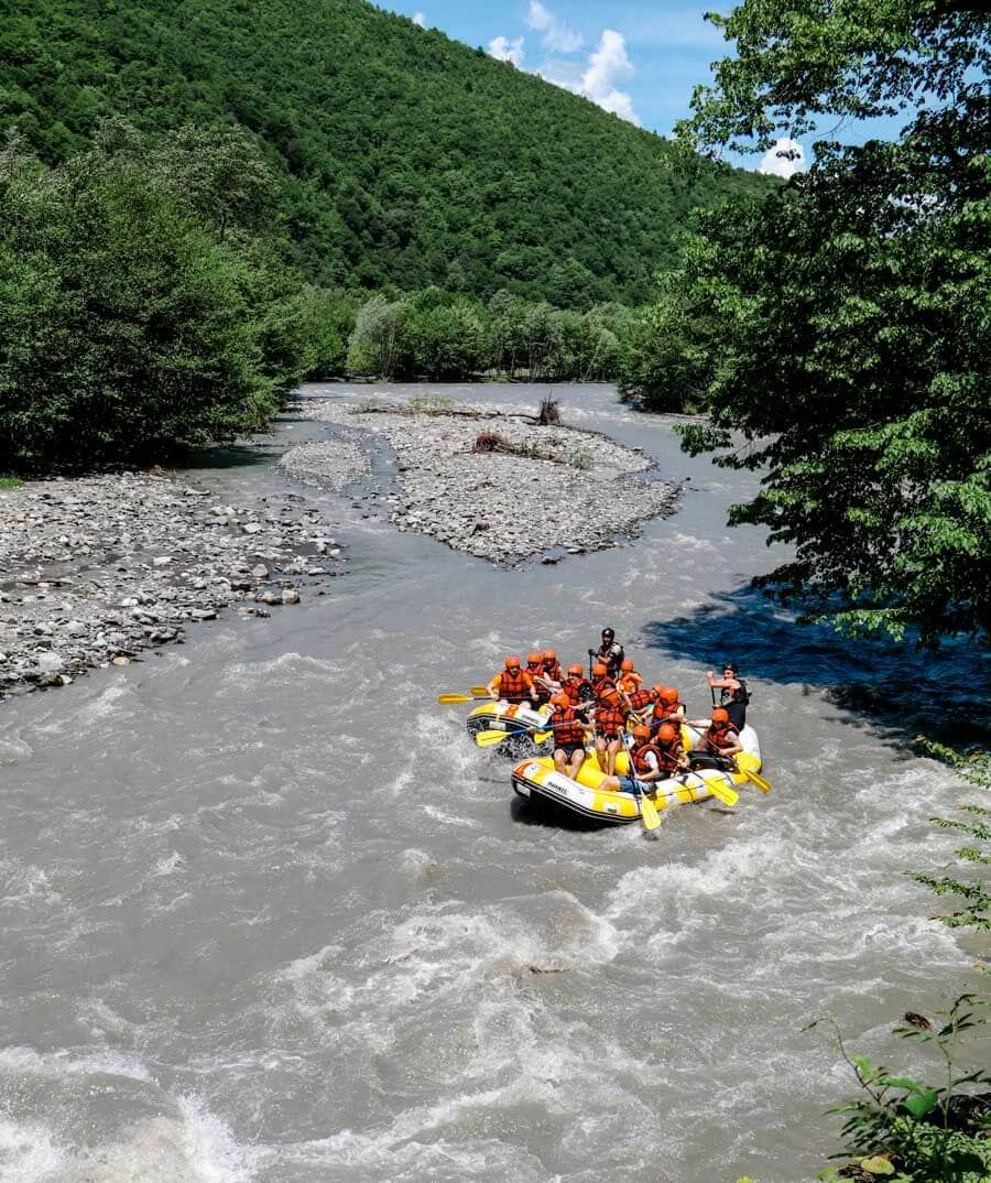 Georgien Rafting Tiflis