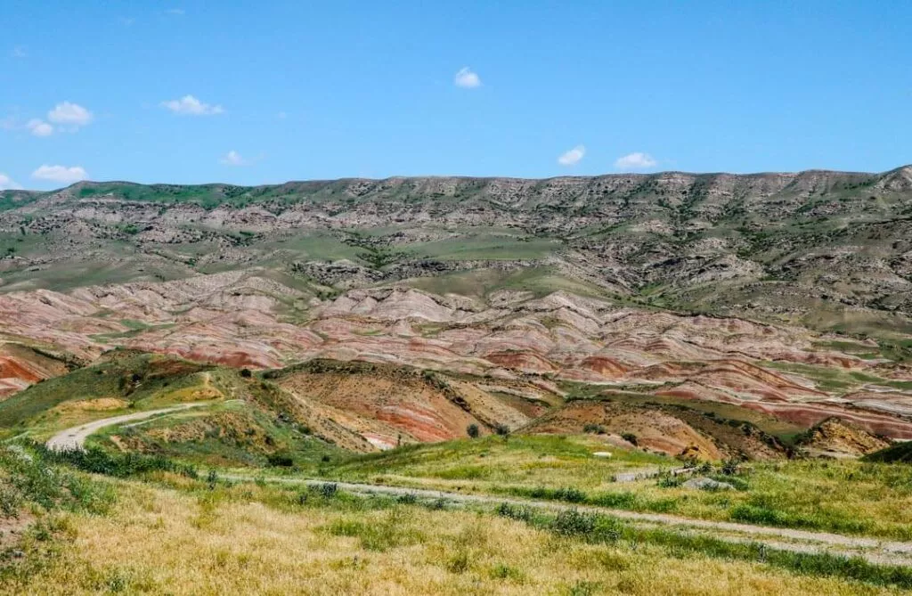 rainbow mountains georgien rainbow mountains georgien