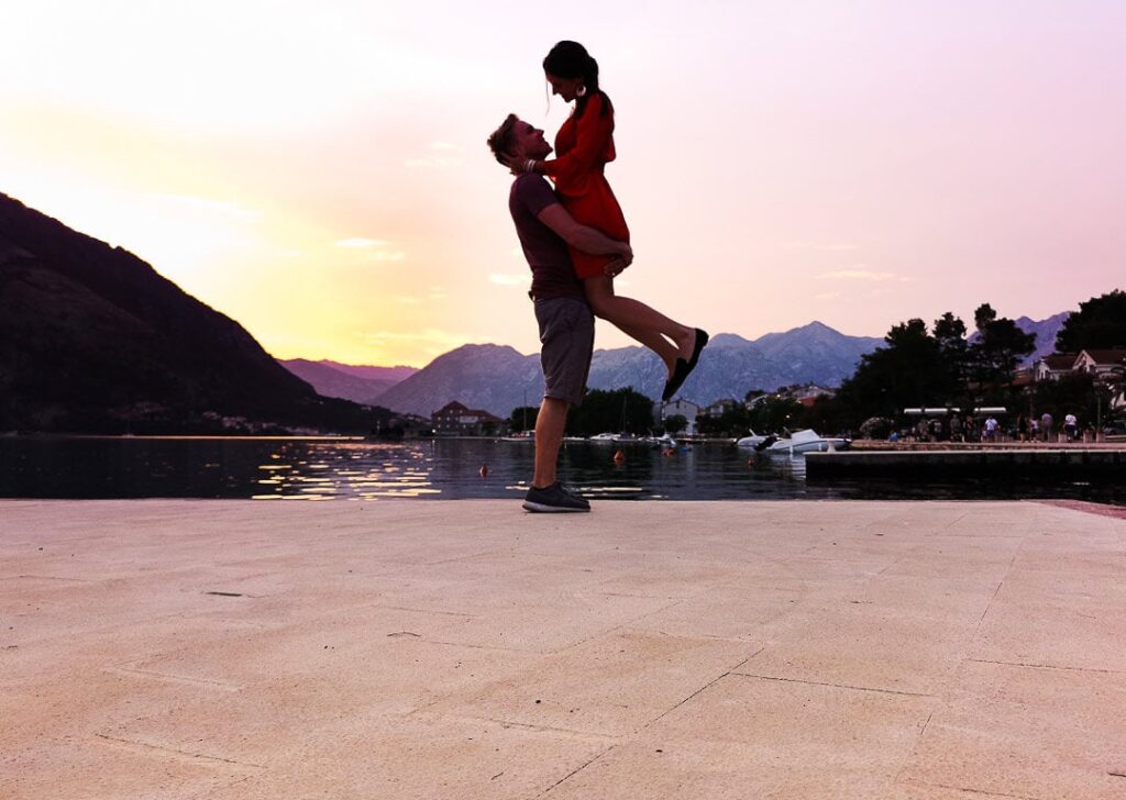 sonnenuntergang kotor