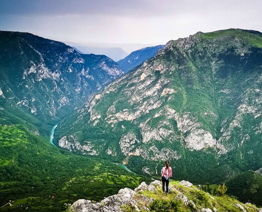 tara schlucht bester ausblick