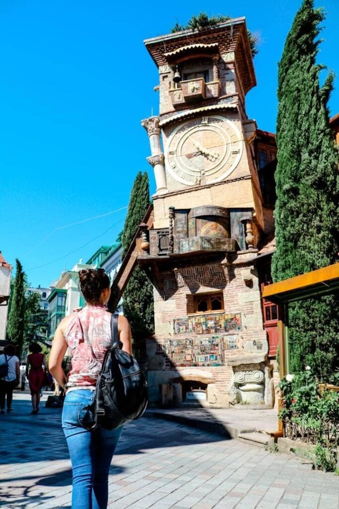 tiflis altstadt glockenturm