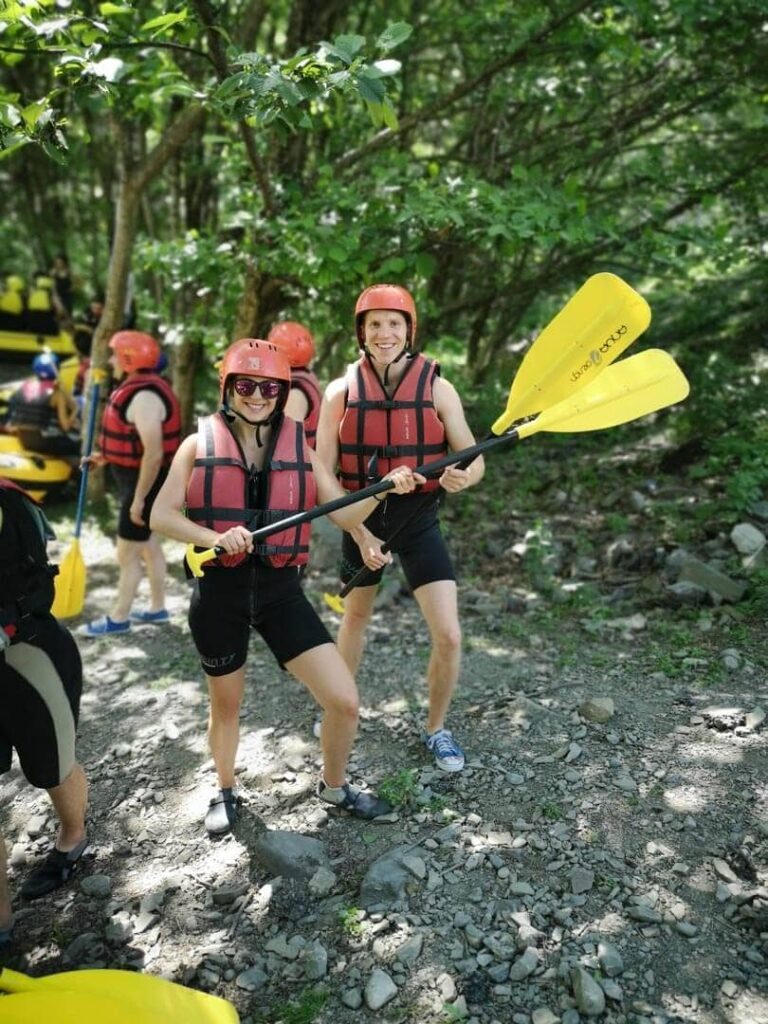 tiflis rafting aragvi adventure center