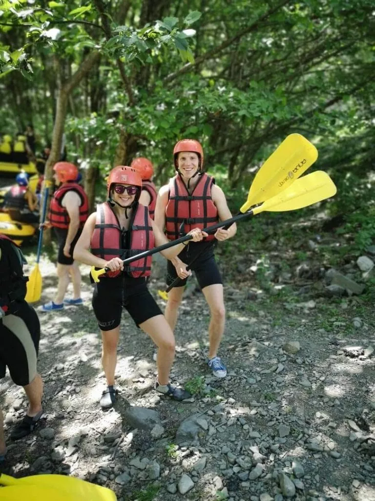 tiflis rafting aragvi adventure center