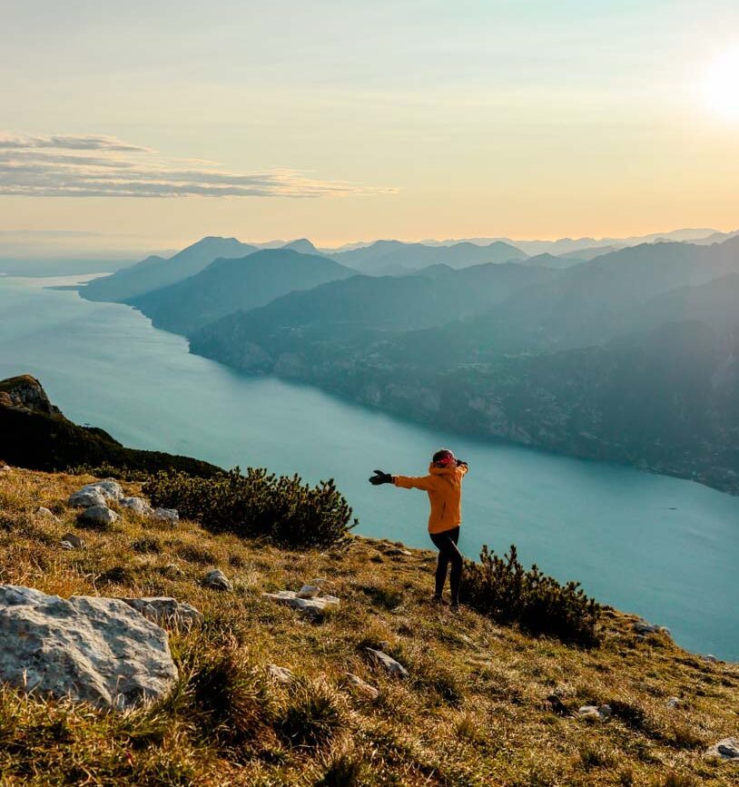 wanderung auf monte altissimo bei gardasee rundreise