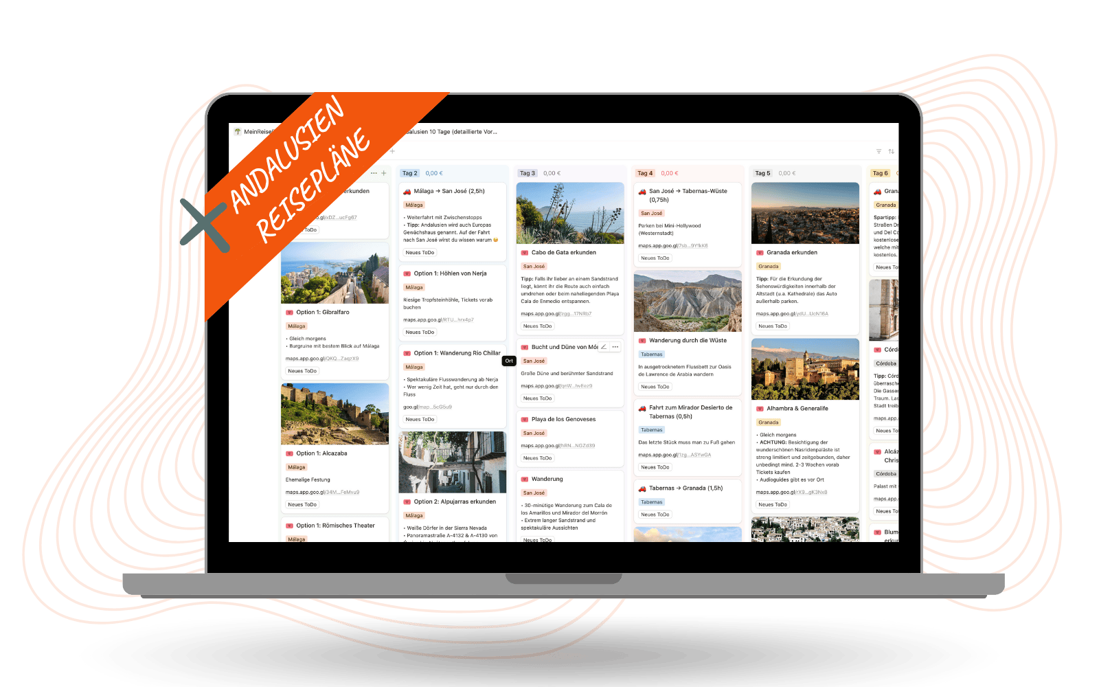 BALI REISEPLAeNE 5 Andalusien Reiseplaner