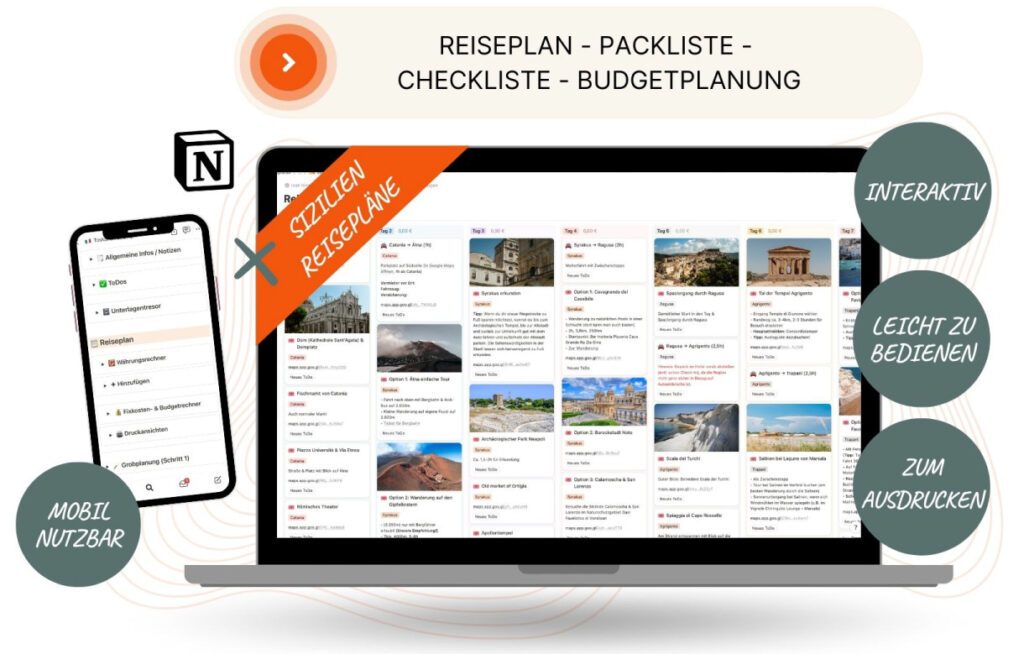 Sizilien Reiseplaner Mockup 01