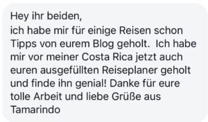 Reiseplaner Testimonial 5