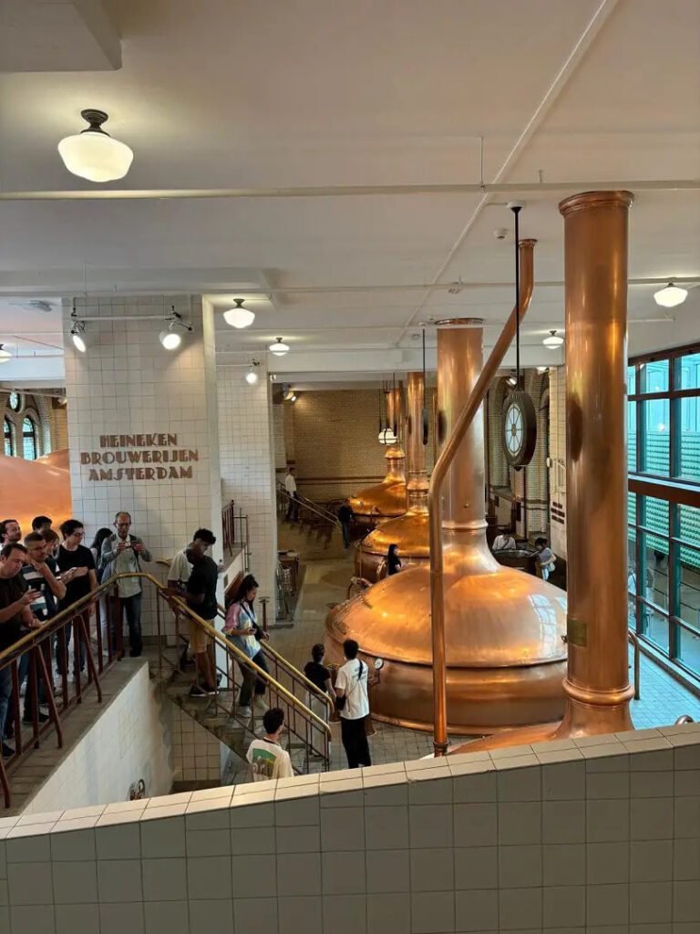 amsterdam heineken braukessel