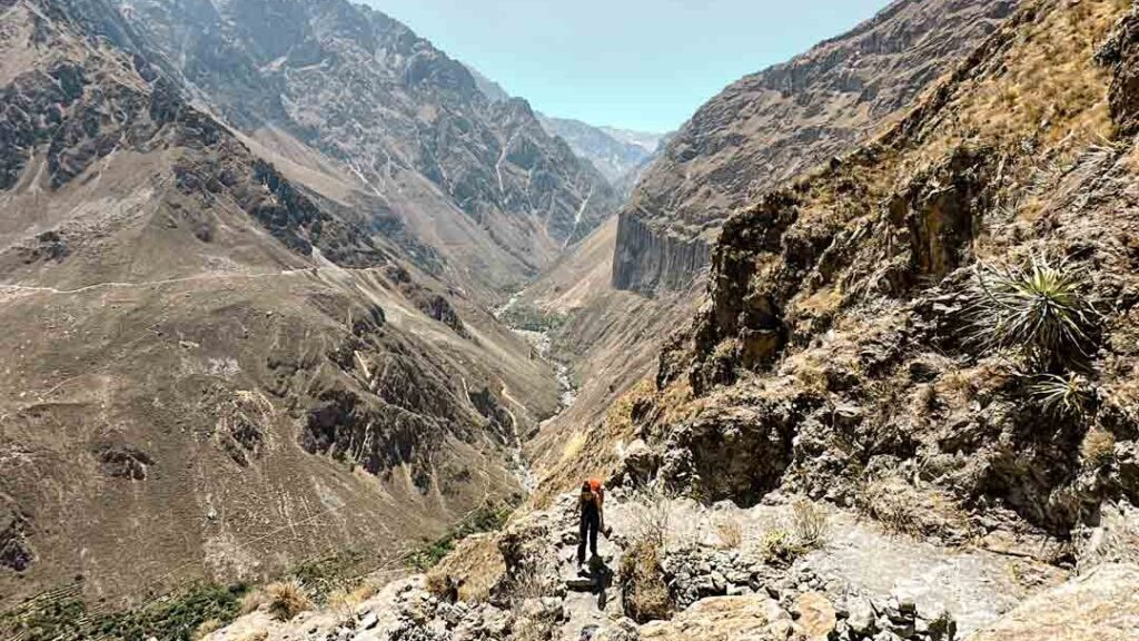 colca canyon wanderung 2 day trek peru colca canyon wanderung 2 day trek peru