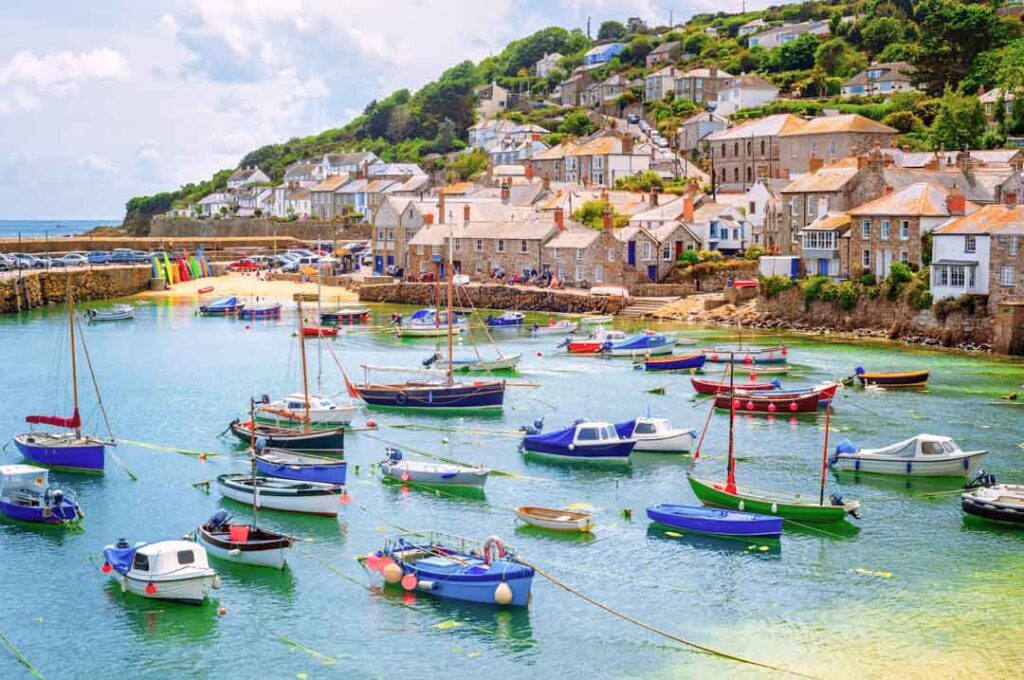 england cornwall mousehole village 2