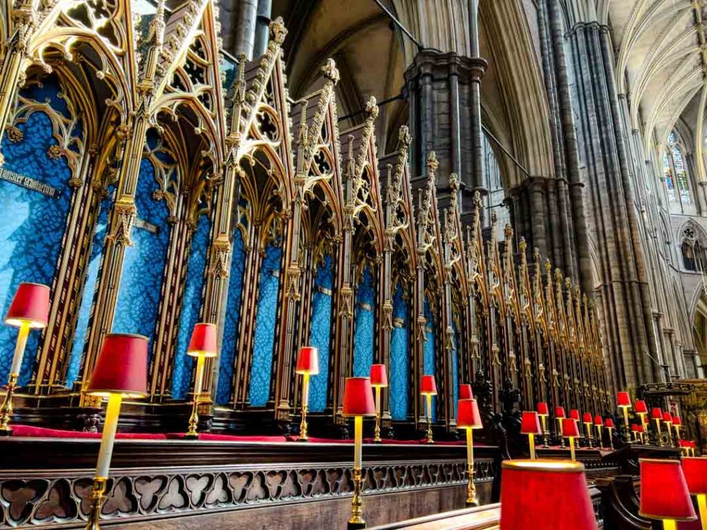 england london westminster abbey chor