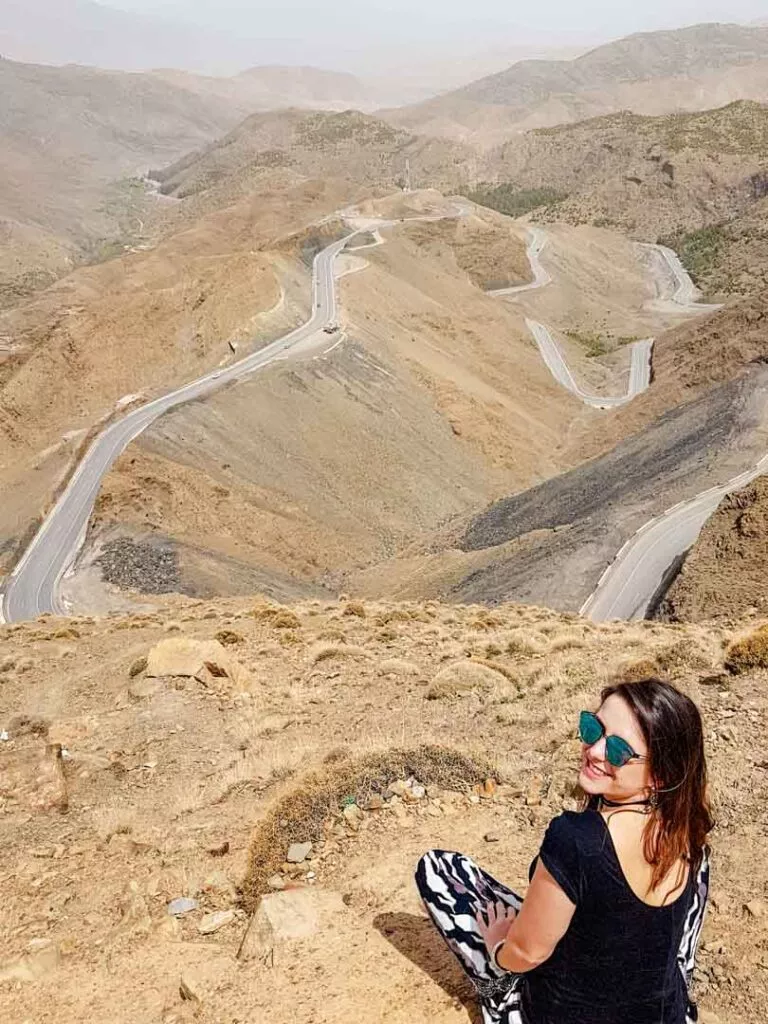 marokko dades schlucht aussicht serpentinen marokko dades schlucht aussicht serpentinen