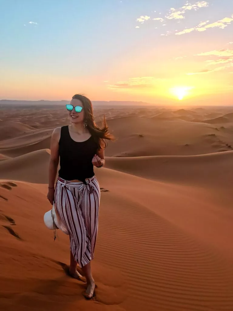 marokko erg chebbi wueste sonnenuntergang marokko erg chebbi wueste sonnenuntergang