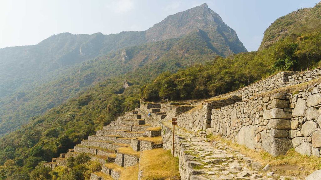 salkantay trek auf dem weg zum sungate