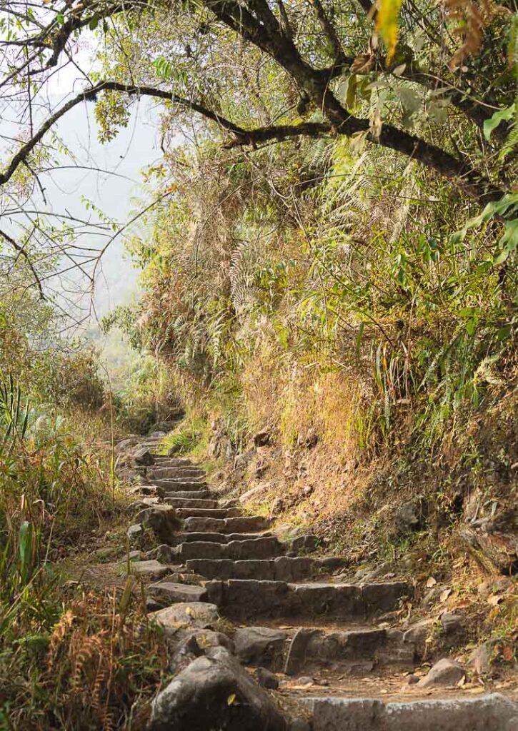 salkantay trek aufstieg machu picchu