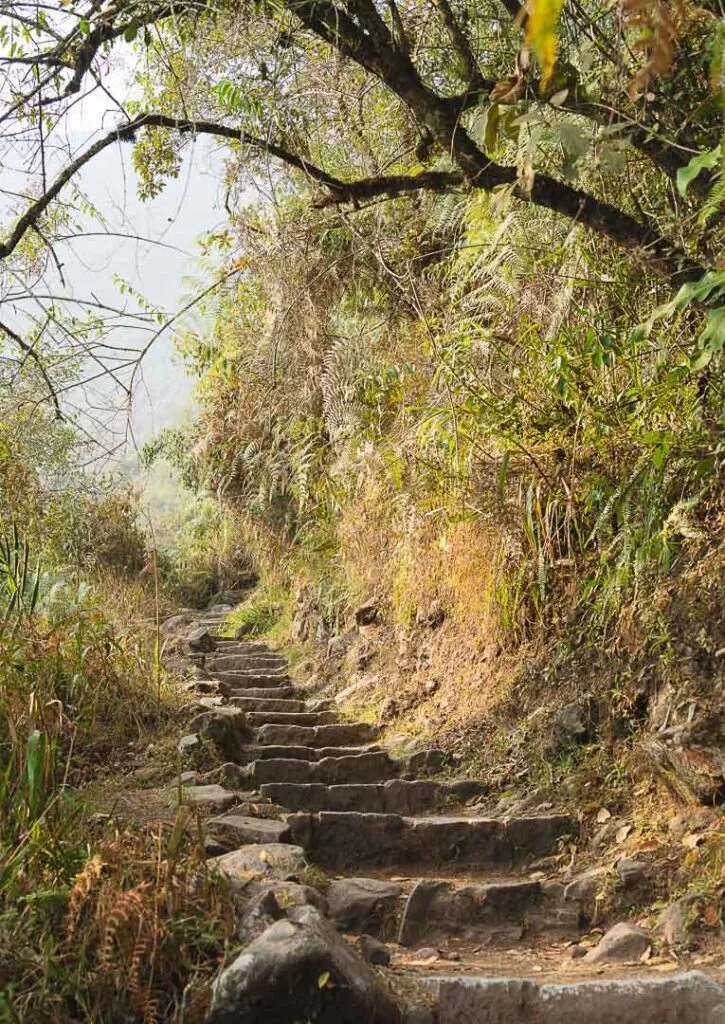 salkantay trek aufstieg machu picchu