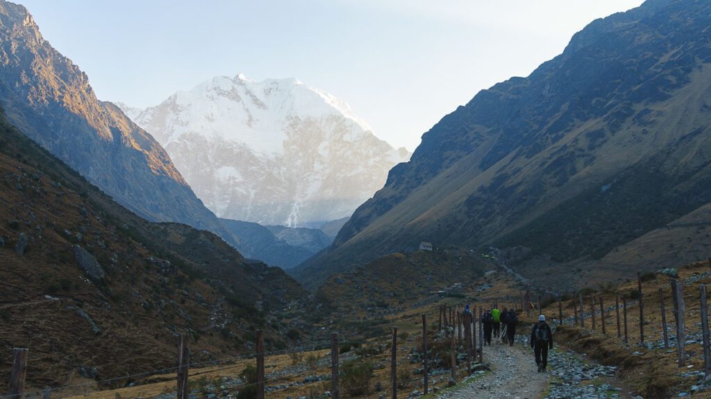 salkantay trek aufstieg tag 2