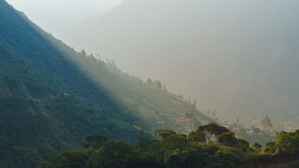 salkantay trek blick am morgen