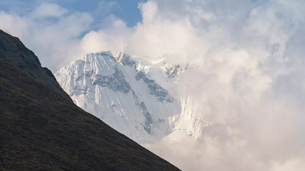 salkantay trek blick auf den salkantay