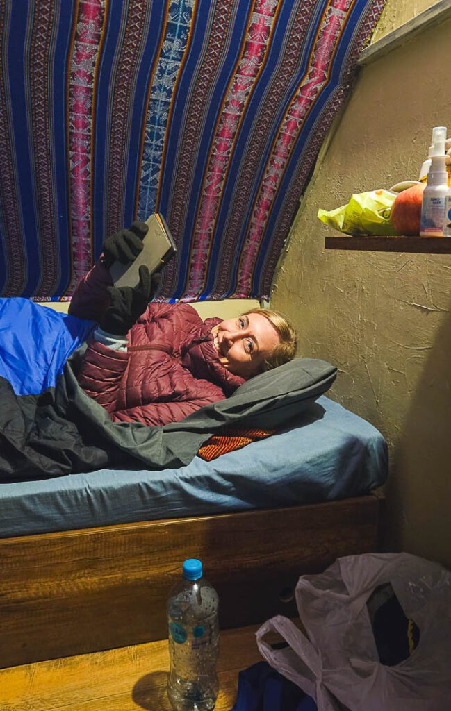 salkantay trek erste nacht