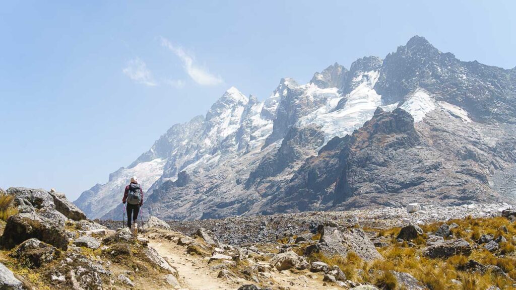 salkantay trek gipfel salkantay pass