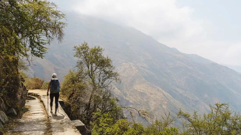salkantay trek start an tag 1