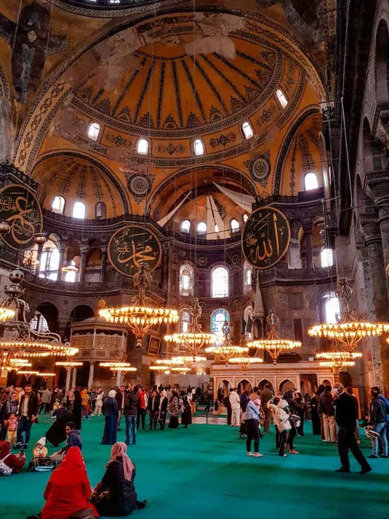 tag 13 hagia sophia von innen tag 13 hagia sophia von innen