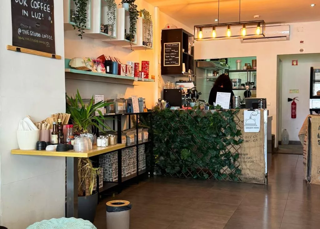 Cafe In Lagos Altstadt