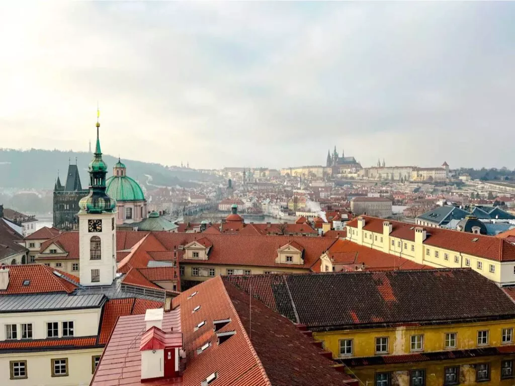 prag ausblick vom astronomischen turm neu