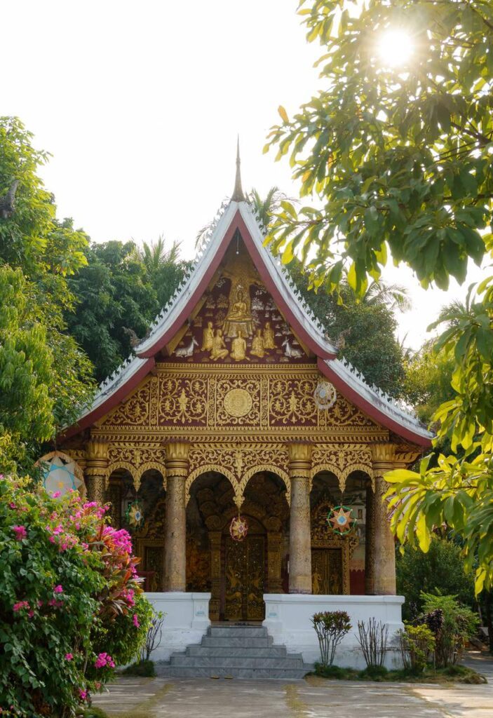 laos luang prabang wat pa phai tempel