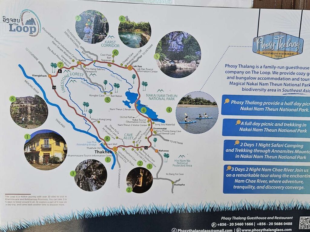 laos thakhek loop karte