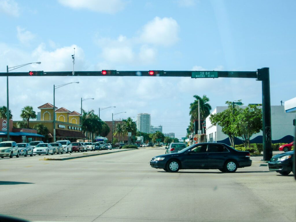 usa florida grosse kreuzung