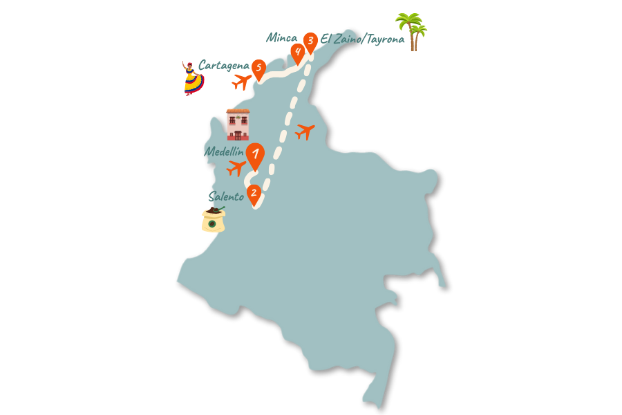 Kolumbien_Route_2 Wochen_Karte_neu_02