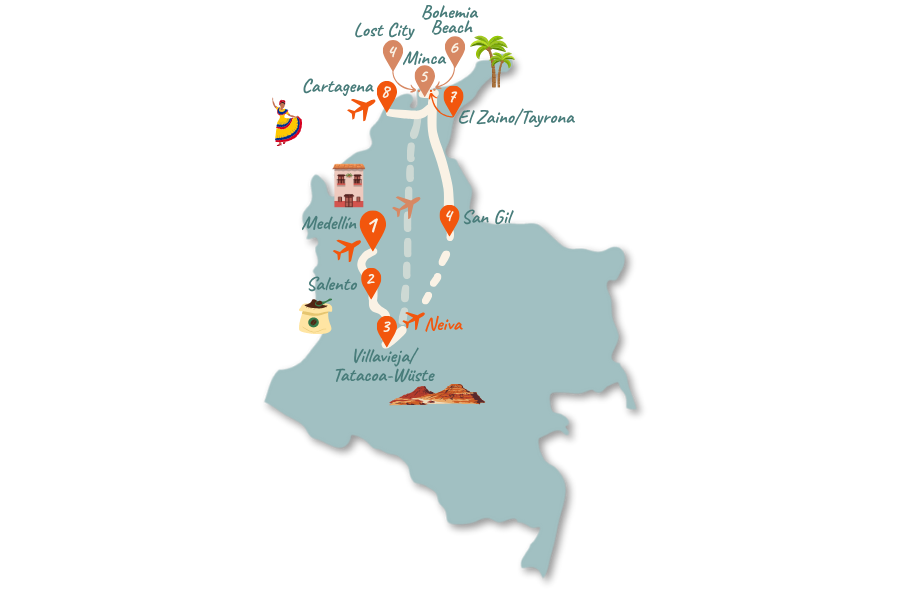 Kolumbien_Route_3 Wochen_Karte_neu_02