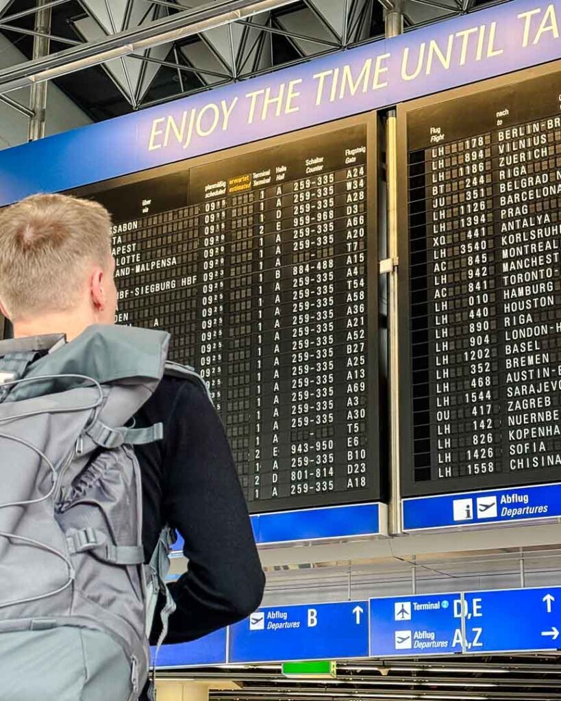 Abflugtag Fuer Namibia Rundreise