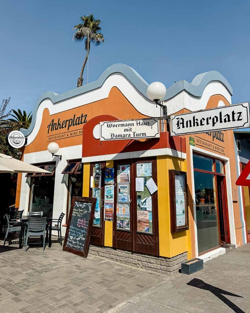 Ankerplatz In Swakopmund Namibia