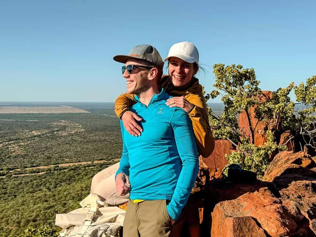 aussicht vom waterberg plateau namibia