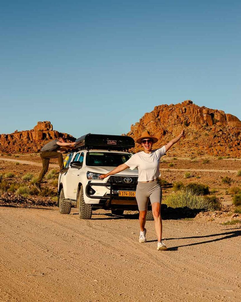 auto fahren in namibia bedeutet freiheitsgefuehl pur