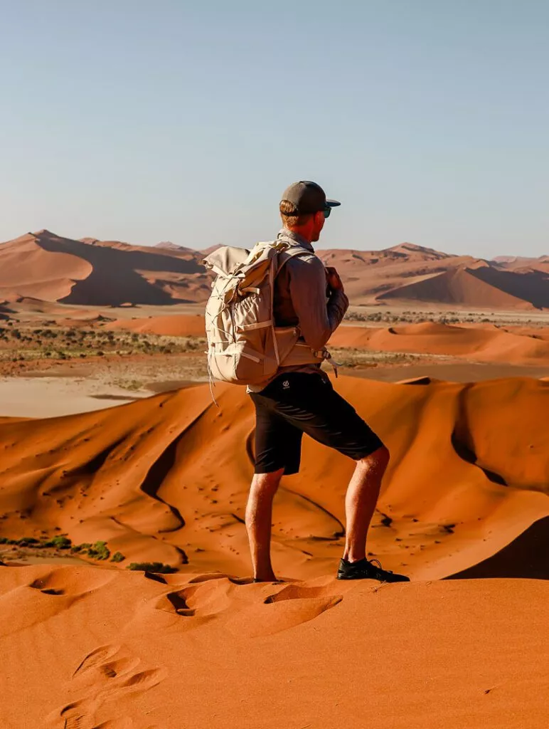 big daddy dune im sossusvlei highlight bei namibia rundreise 2 wochen