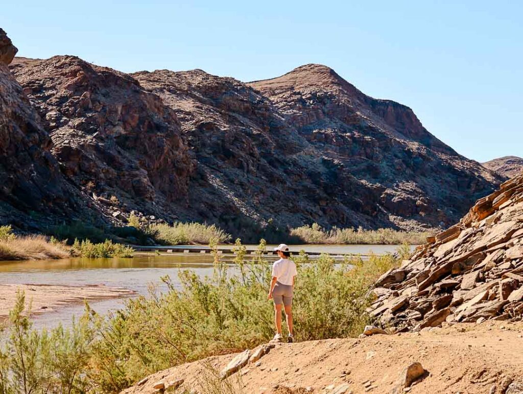 Canyon Bei Den Ai Ais Hotsprings