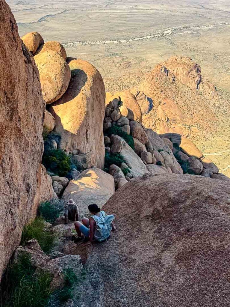 Geführte Wanderung auf die Große Spitzkoppe, Namibia