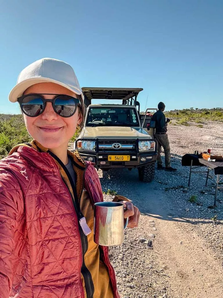 morning game drive im onguma nature reserve