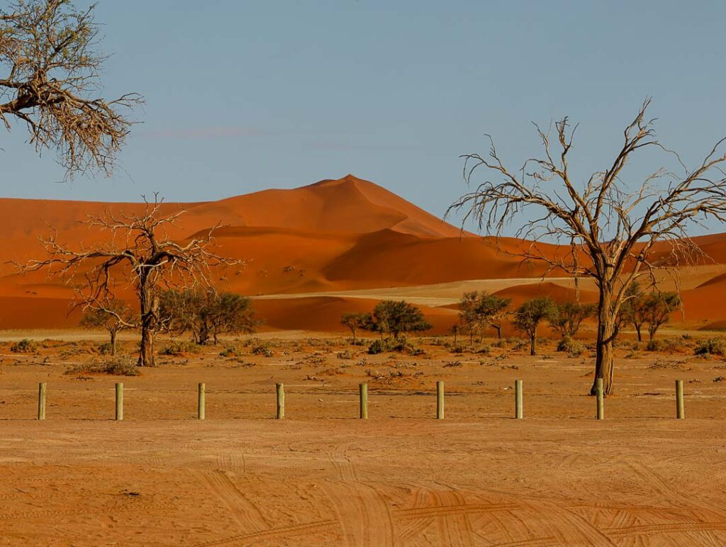 parkplatz bei sossusvlei
