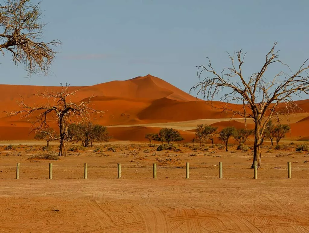 Parkplatz Bei Sossusvlei