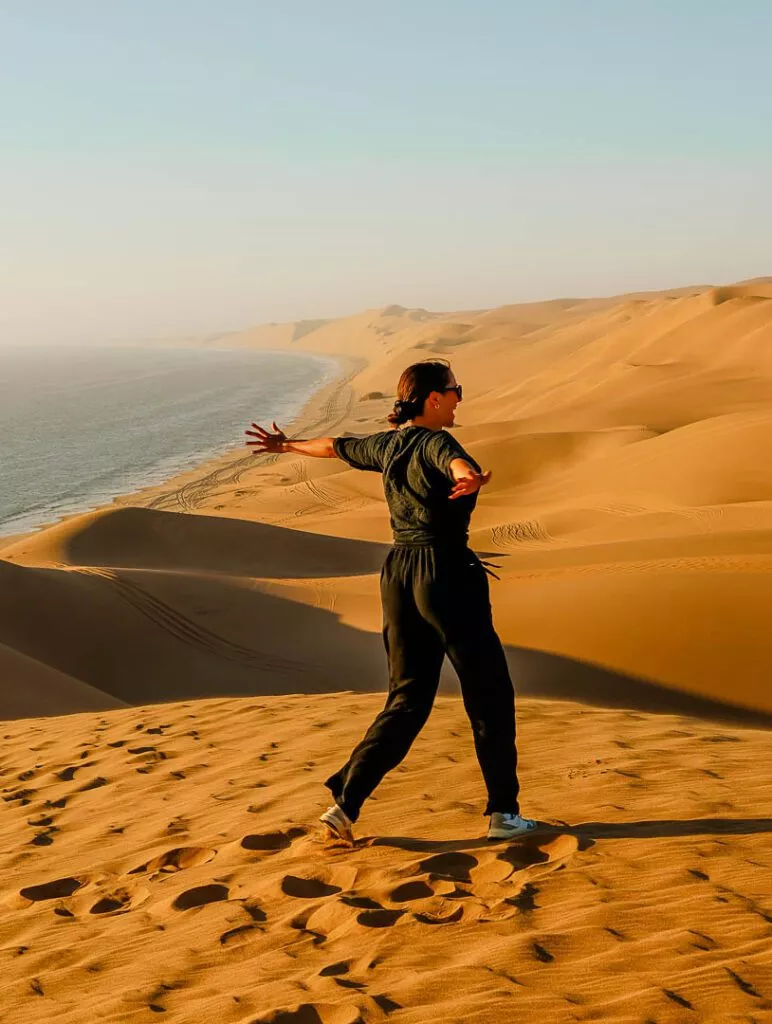 sandwich harbour in namibia bei einer 10 tages rundreise