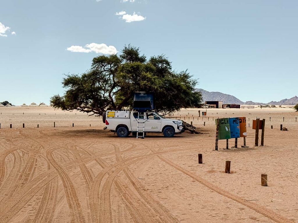Sesriem Campsite In Namibia
