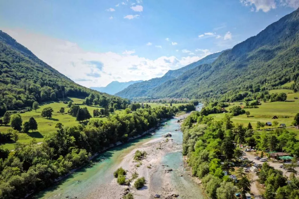 slowenien aussicht in tolmin Slowenien Aussicht in Tolmin